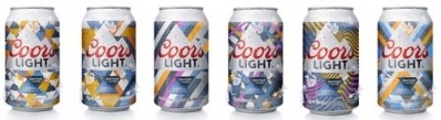 The Coors Light Summer Certified cans. Picture: Coors Light. 